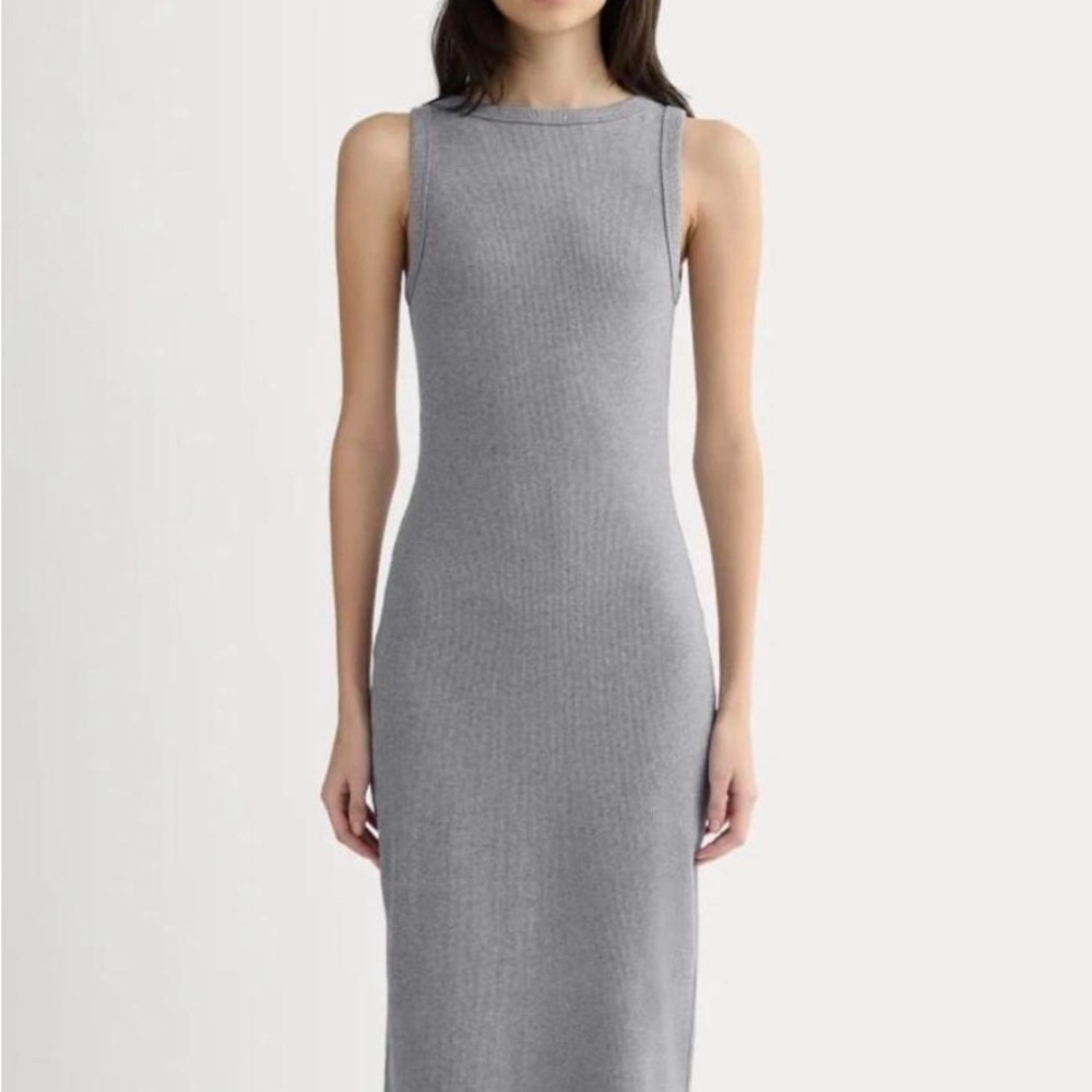 Everlane Gray Sleeveless Dress